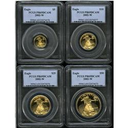 2002-W G$5 Tenth-Ounce Gold Eagle PR69 Deep Cameo PCGS 2002-W[G$5] Tenth-Ounce Gold Eagle PR69 Deep 