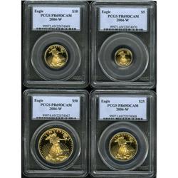 2004-W G$5 Tenth-Ounce Gold Eagle PR69 Deep Cameo PCGS 2004-W[G$5] Tenth-Ounce Gold Eagle PR69 Deep 