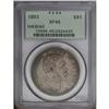 Image 1 : 1883 S$1 Hawaii Dollar XF45 PCGS. A bold gunmetal-gray 1883[img border='0' src='http://www.heritagec
