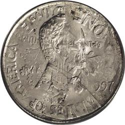 1997 1C Lincoln Cent--Double Denomination on Struck Di 1997[1C] Lincoln Cent--Double Denomination on