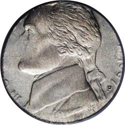 1997-P 5C Jefferson Nickel--Struck on Clad Dime Planch 1997-P[5C] Jefferson Nickel--Struck on Clad D