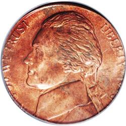 1998-? 5C Jefferson Nickel--Struck on a Cent Planchet- 1998-?[5C] Jefferson Nickel--Struck on a Cent