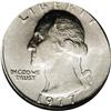1977 25C Washington Quarter--Struck on a Five Cents Pl 1977[25C] Washington Quarter--Struck on a Fiv