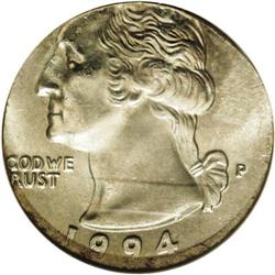 1994-P 25C Washington Quarter--Struck on a Dime Planch 1994-P[25C] Washington Quarter--Struck on a D