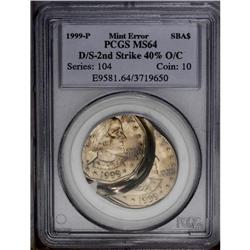 1999-P SBA$ Anthony Dollar--Double Struck, 2nd Strike 1999-P[img border='0' src='http://www.heritage