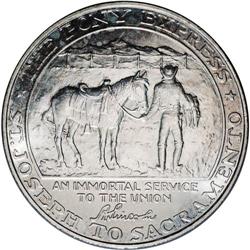 A pair of Uncertified 1961 Pony Express Termination Cen A Pair of Uncertified 1961 Pony Express Term