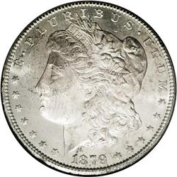 1879-CC S$1 GSA Hoard MS62 NGC. Normal mintmark. Encas 1879-CC[img border='0' src='http://www.herita