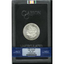 1880-CC S$1 8 Over Low 7 MS64 NGC. A Top 100 Variety. 1880-CC[img border='0' src='http://www.heritag