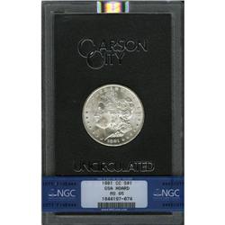 1881-CC S$1 MS65 NGC. 1881-CC[img border='0' src='http://www.heritagecoins.com/images/star.gif' widt