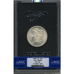 1885-CC S$1 MS65 NGC. A lustrous and suitably struck l 1885-CC[img border='0' src='http://www.herita