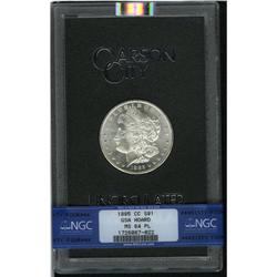 1885-CC S$1 MS64 Prooflike NGC. A highly lustrous and 1885-CC[img border='0' src='http://www.heritag