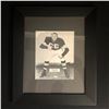 Image 1 : CHUCK NOLL SIGNED & FRAMED FOOTBALL PHOTO