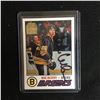 Image 1 : MIKE MILBURY SIGNED TOPPS ARCHIVES HOCKEY CARD