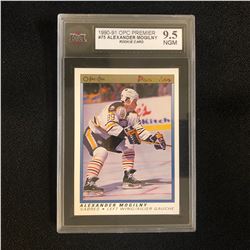 1990-91 OPC PREMIER #75 ALEXANDER MOGILNY ROOKIE CARD (9.5 NGM)