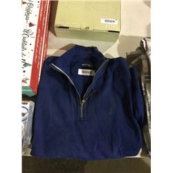 NauticaTop-Zip Sweater - Large