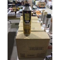 Case of Great Stuff Pro Polyurethane Foam Adhesive (12 x 751g)