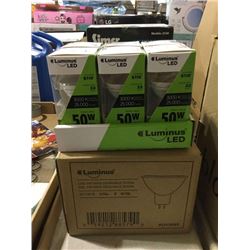 Case of 6 Luminous LED Dimmable Bulbs - 3000K