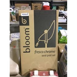 Bloom Fresco-Chrome Seat Pad Set