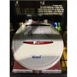 Mayfair Enameled Wood Round Toilet Seat Cover