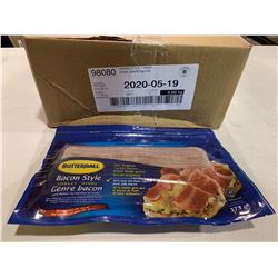 Case Lot of Butterball Turkey Bacon (375g x 12)