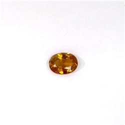 1.05 ct yellow tourmaline oval cut
