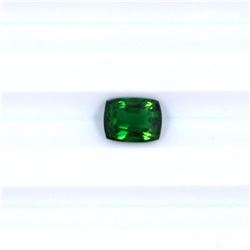 1.34 ct natural chrome tourmaline emerald cut