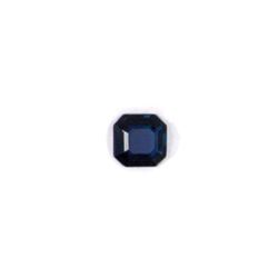 0.55 ct blue sapphire cushion cut