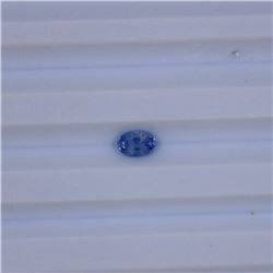 0.62 ct ceylon blue sapphire oval cut
