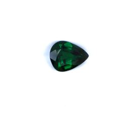 2.03 ct natural chrome tourmaline pear cut