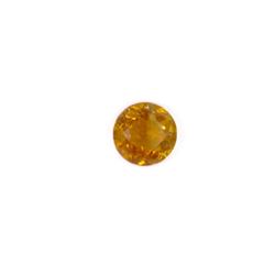 1.47 ct yellow tourmaline round cut