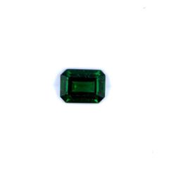1.138 ct natural chrome tourmaline emerald cut