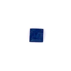 0.90 ct blue sapphire square cut