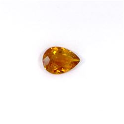 1.47 ct yellow tourmaline pear cut
