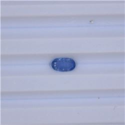 0.71 ct ceylon blue sapphire oval cut