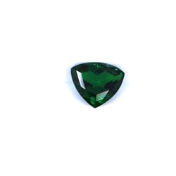 1.61 ct natural chrome tourmaline trillion cut