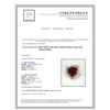 Image 3 : 3.40CT NATURAL MALAYA GARNET 18K WHITE GOLD RING