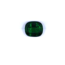 1.66 ct natural chrome tourmaline cushion cut