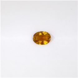 1.01 ct yellow tourmaline oval cut