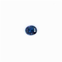 0.83 ct ceylon blue sapphire oval cut