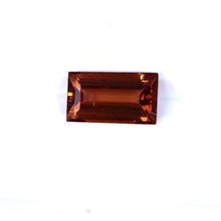101.3 ct orange/brown tourmaline emerald cut