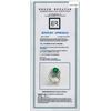 Image 3 : 1.73CT NATURAL COLOMBIAN EMERALD 18K WHITE GOLD RING