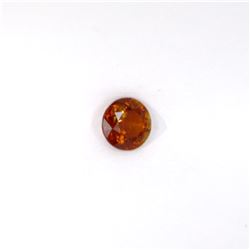 1.36 ct yellow tourmaline round cut