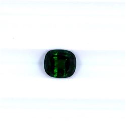 1.91 ct natural chrome tourmaline cushion cut