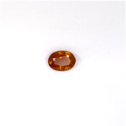 1.15 ct yellow tourmaline oval cut