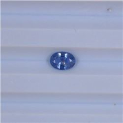 0.87 ct ceylon blue sapphire oval cut