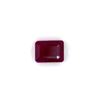 Image 1 : 2.33 ct natural ruby emerald cut