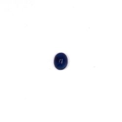 0.50 ct ceylon blue sapphire cab oval cut