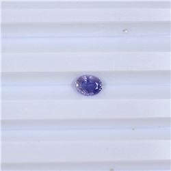 1.02 ct ceylon purple sapphire oval cut