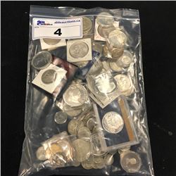 LARGE ASSORTMENT OF INTERNATIONAL COINS