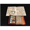 Image 1 : 2 BOOKS WITH LARGE QUANTITY OF INTERNATIONAL STAMPS